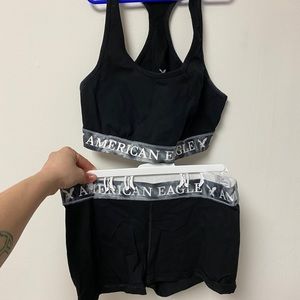 American Eagle Bra and Shorts set
